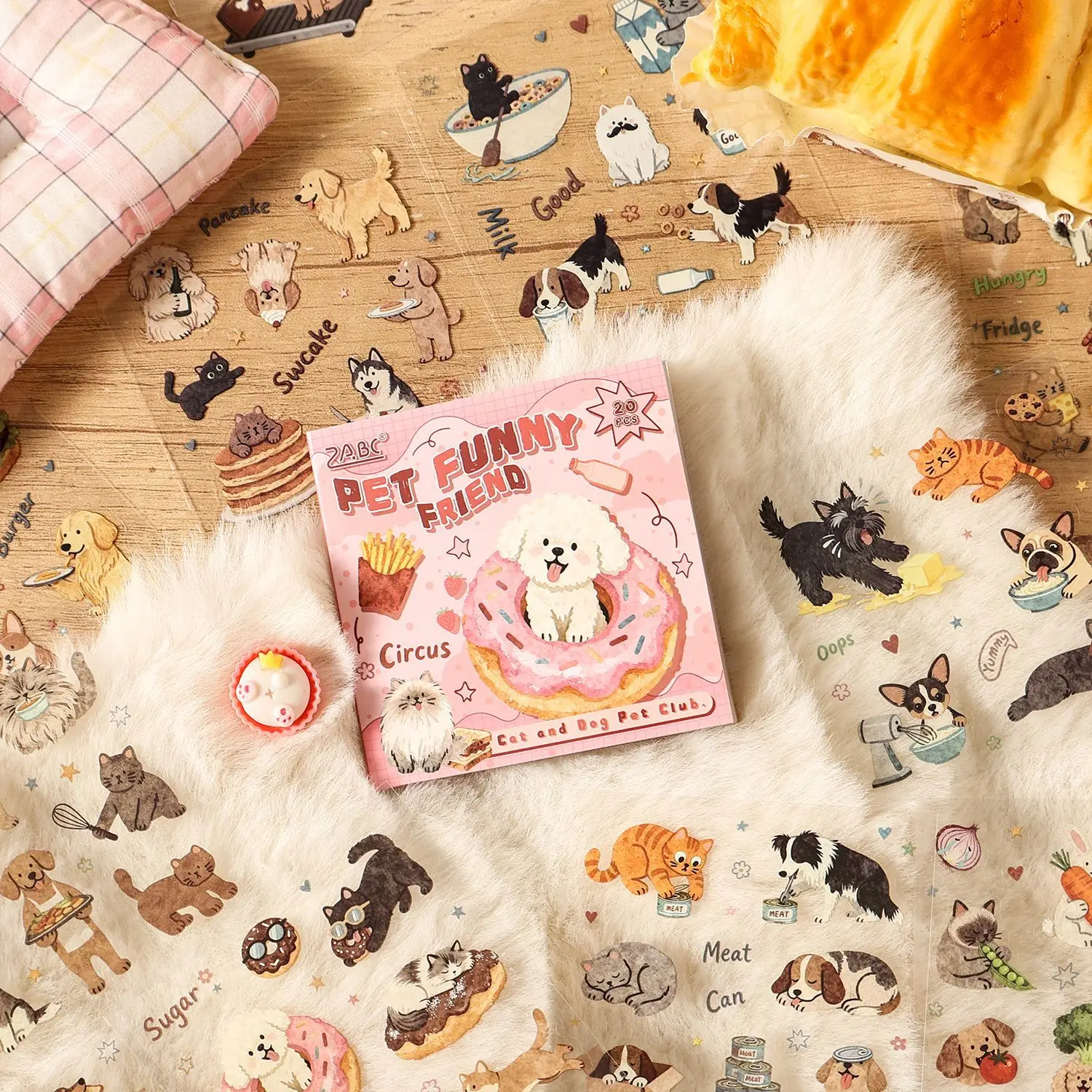 20pcs/1lot Kawaii Scrapbook Sticker Cute Pet Customer Workshop Scrapbooking Supplies Planner Decorative Stationery Sticker
20pcs/1lot Kawaii Scrapbook Sticker Cute Pet Customer Workshop Scrapbooking Supplies Planner Decorative Stationery Sticker