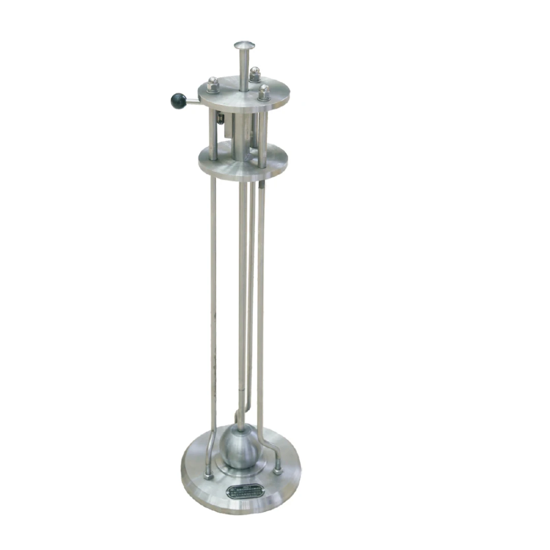 Falling Ball Impact Testing Machine of soil mass of falling ball and guide rod 4.5 Kg
Falling Ball Impact Testing Machine of soil mass of falling ball and guide rod 4.5 Kg