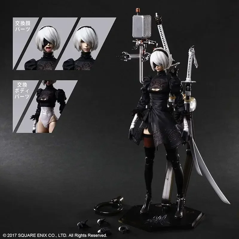 Оригинальная Модифицированная фигурка PLAY ARTS для PA, модифицированная для Нил Механическая Эра 2B DX, эксклюзивная серия, модель, игрушки, подарки
Оригинальная Модифицированная фигурка PLAY ARTS для PA, модифицированная для Нил Механическая Эра 2B DX, эксклюзивная серия, модель, игрушки, подарки