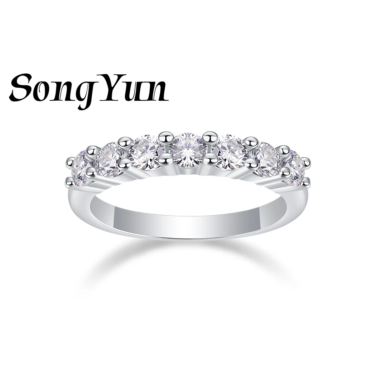 SONGYUN Luxury Jewelry 925 Sterling Silver Ring VVS Moissanite Trendy Ring for Fiancee 18K Gold Plated SYT Patent Fine Rings
SONGYUN Luxury Jewelry 925 Sterling Silver Ring VVS Moissanite Trendy Ring for Fiancee 18K Gold Plated SYT Patent Fine Rings