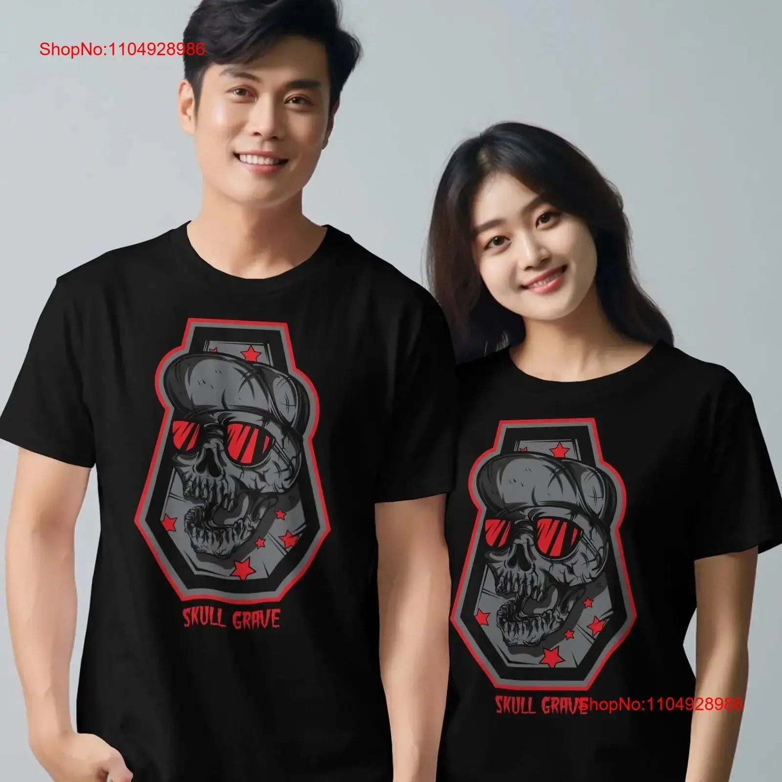 Men's Skull Grave T Shirt Trendy Gothic Street Style Casual Cotton Unique Urban Fashion Top with Cool Design vintage Washed
Men's Skull Grave T Shirt Trendy Gothic Street Style Casual Cotton Unique Urban Fashion Top with Cool Design vintage Washed