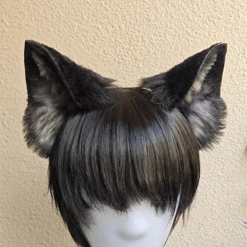 Customized Hand Made Beast Black Wolf Fox Cat Ears Hairbands Hairhoop Headwear For Halloween Christmas Game Party Cosplay Prop
Customized Hand Made Beast Black Wolf Fox Cat Ears Hairbands Hairhoop Headwear For Halloween Christmas Game Party Cosplay Prop