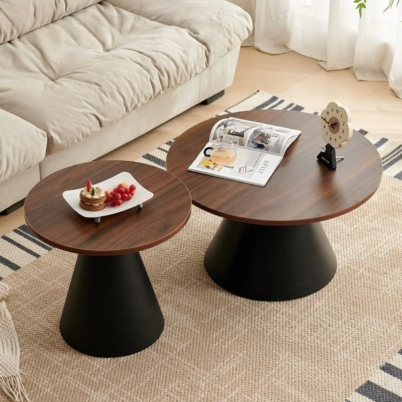 Cream style coffee table, Nordic modern simplicity, small apartment round edge table
Cream style coffee table, Nordic modern simplicity, small apartment round edge table