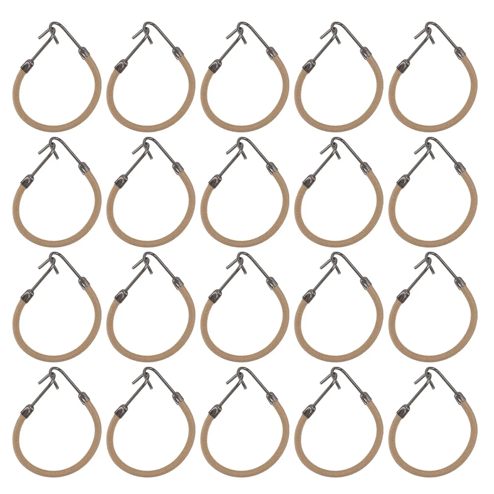 20 Pcs Hooks Ponytail Holder Hooks Thick Hair Bungee Bands Women Braiding Tools Elastic Clips Headband Hairstyles
20 Pcs Hooks Ponytail Holder Hooks Thick Hair Bungee Bands Women Braiding Tools Elastic Clips Headband Hairstyles