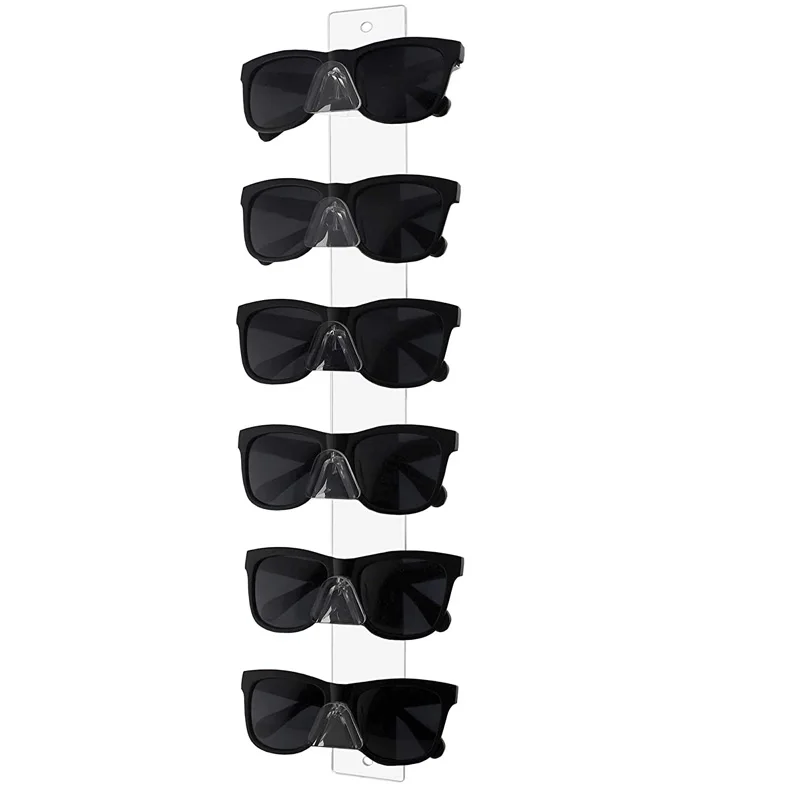 Hanging Clear Acrylic Elegant Optical Glasses Nose Vertical Wall Mount Boutiques Eyewear Frames Sunglass Holder
Hanging Clear Acrylic Elegant Optical Glasses Nose Vertical Wall Mount Boutiques Eyewear Frames Sunglass Holder