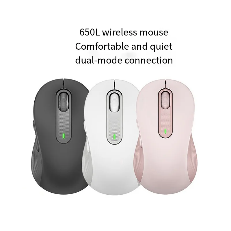 2.4G Mouse M650L Bluetooth Dual Mode Wireless 6-Button Mouse Home Office Business Wireless Mute Mouse Computer Peripherals
2.4G Mouse M650L Bluetooth Dual Mode Wireless 6-Button Mouse Home Office Business Wireless Mute Mouse Computer Peripherals