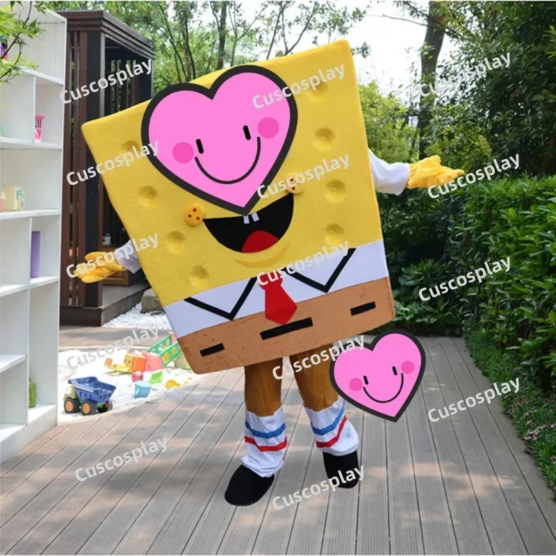 Christmas Cosplay Cartoon Character SquarePants Yellow Man Mascot Costume Advertising Costume Fancy Dress Party Carnival Perfor
Christmas Cosplay Cartoon Character SquarePants Yellow Man Mascot Costume Advertising Costume Fancy Dress Party Carnival Perfor