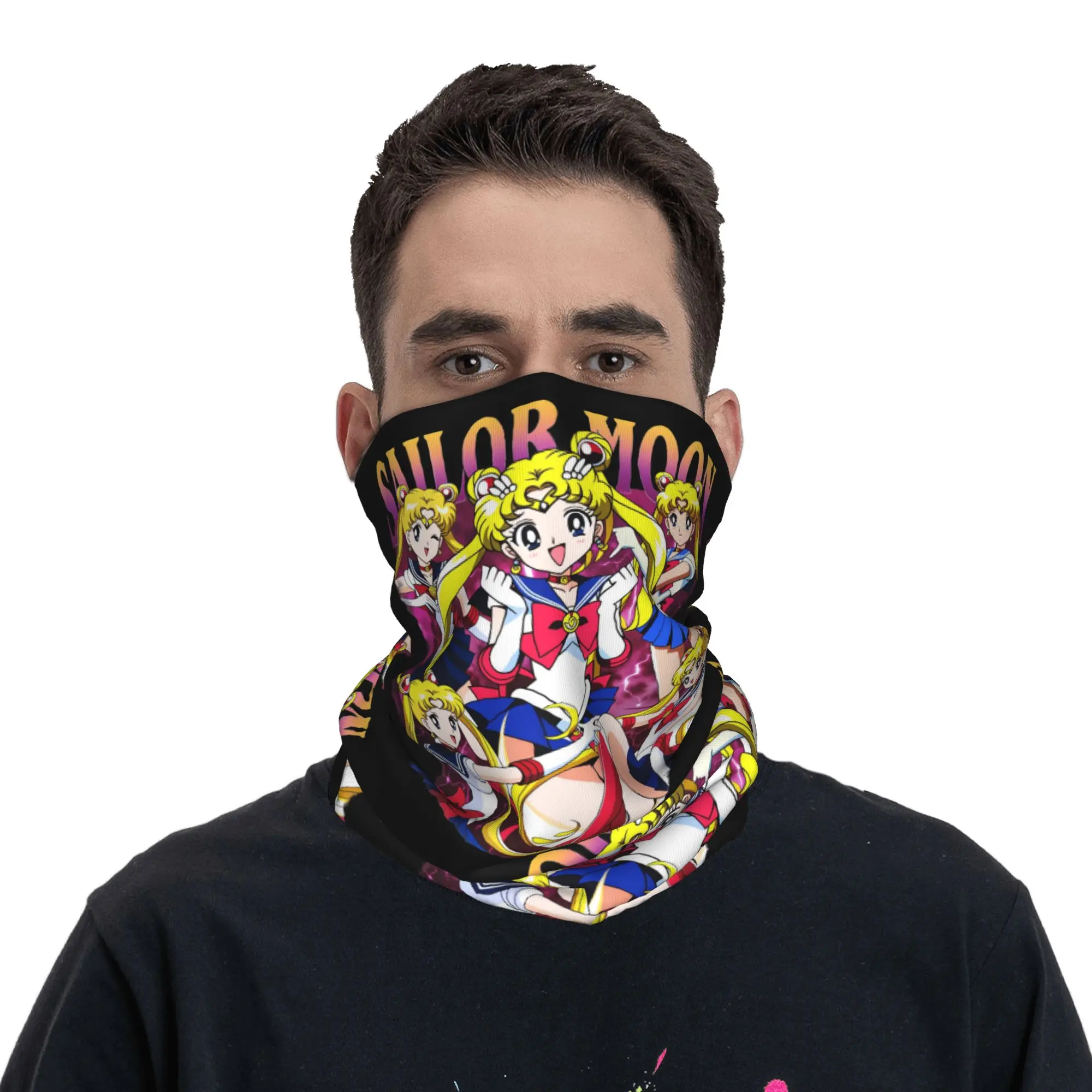Sailor Moon Anime Winter Headband Neck Warmer Men Women Ski Running Tube Scarf Cartoon Girl Face Bandana Gaiter
Sailor Moon Anime Winter Headband Neck Warmer Men Women Ski Running Tube Scarf Cartoon Girl Face Bandana Gaiter