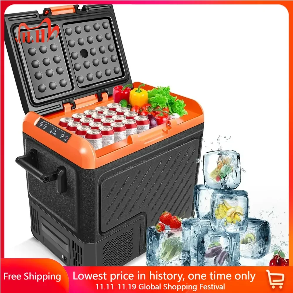 12 Volt Refrigerator, 61 Quart Car Refrigerator, Electric Cooler with 12/24V DC, Car Fridge Portable Freezer Compressor Cooler
12 Volt Refrigerator, 61 Quart Car Refrigerator, Electric Cooler with 12/24V DC, Car Fridge Portable Freezer Compressor Cooler