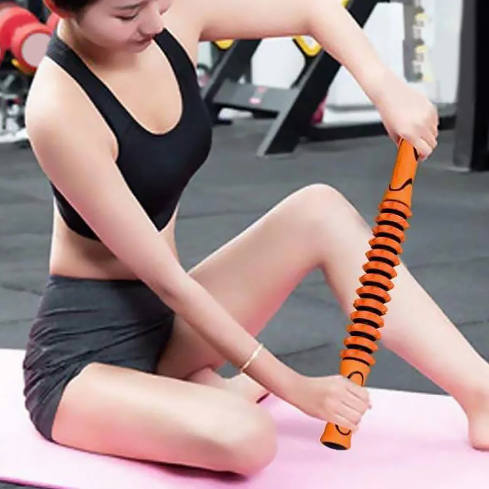 Spike Massage Stick Back Manual Stainless Steel Multi functional H held Yoga Roller Massager Belly Body Muscle Tool
Spike Massage Stick Back Manual Stainless Steel Multi functional H held Yoga Roller Massager Belly Body Muscle Tool