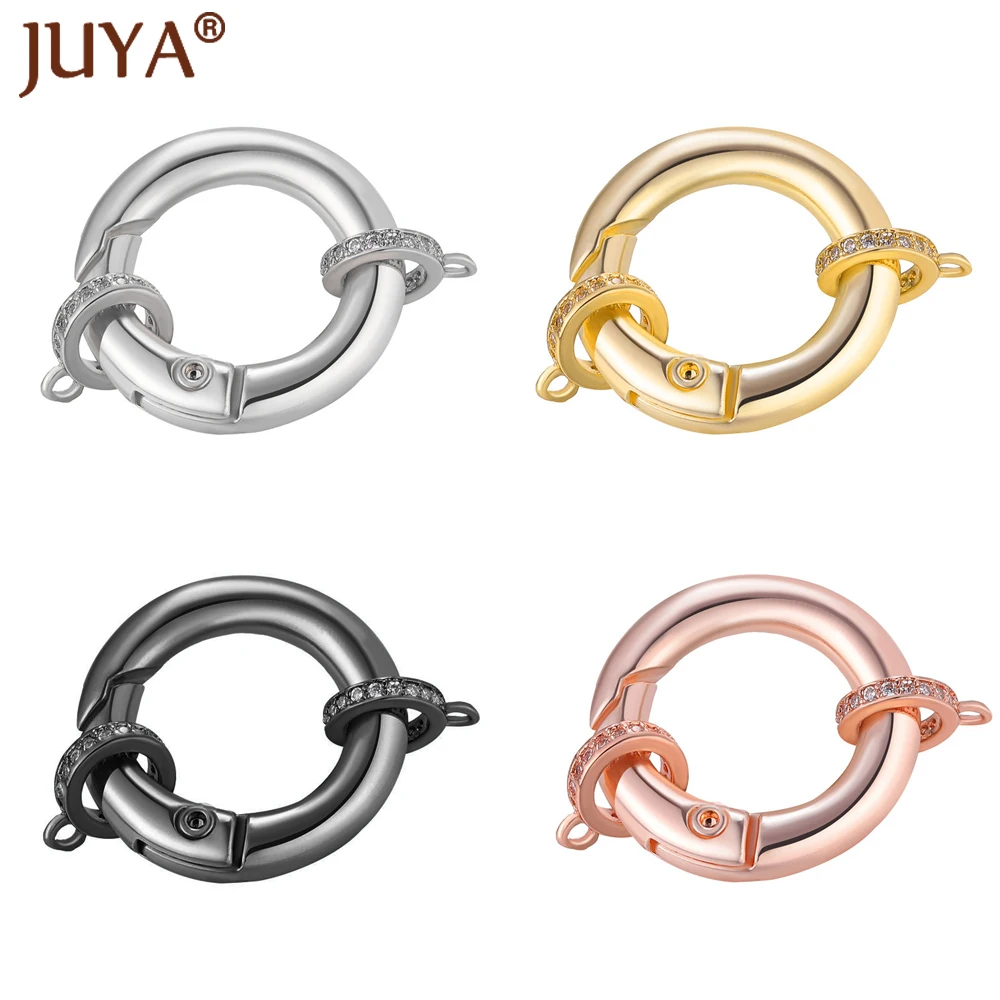 Аксессуары для ювелирных изделий «сделай сам», застежки из меди и циркония с круглым разъемом, материалы для изготовления ювелирных издели...
Аксессуары для ювелирных изделий «сделай сам», застежки из меди и циркония с круглым разъемом, материалы для изготовления ювелирных издели...