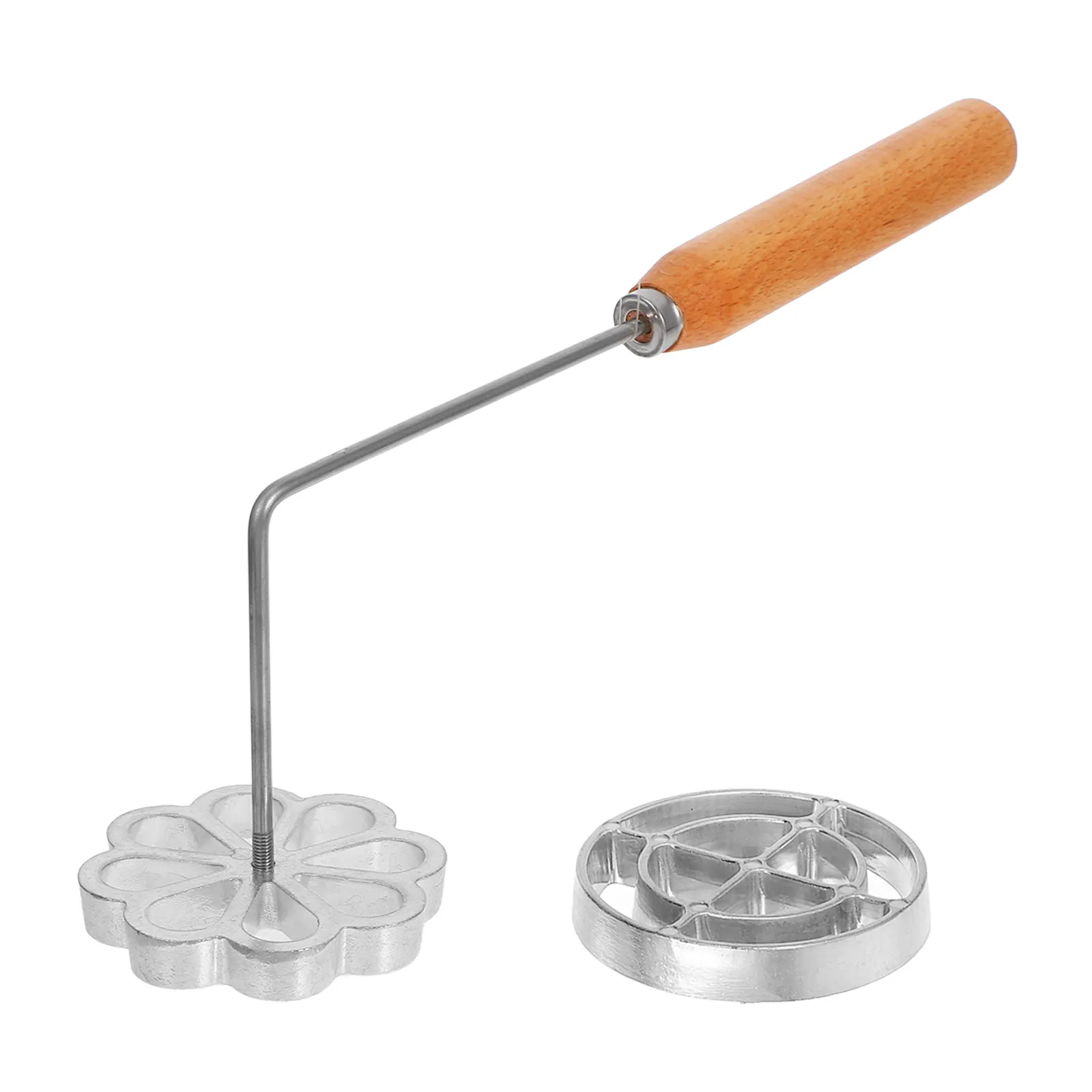 1 set Fried Snack Mold Shrimp Cake Tool Aluminum Alloy Rosette Fritter Pizza Cookie Maker Frying Mold with Handle DIY Snack
1 set Fried Snack Mold Shrimp Cake Tool Aluminum Alloy Rosette Fritter Pizza Cookie Maker Frying Mold with Handle DIY Snack
