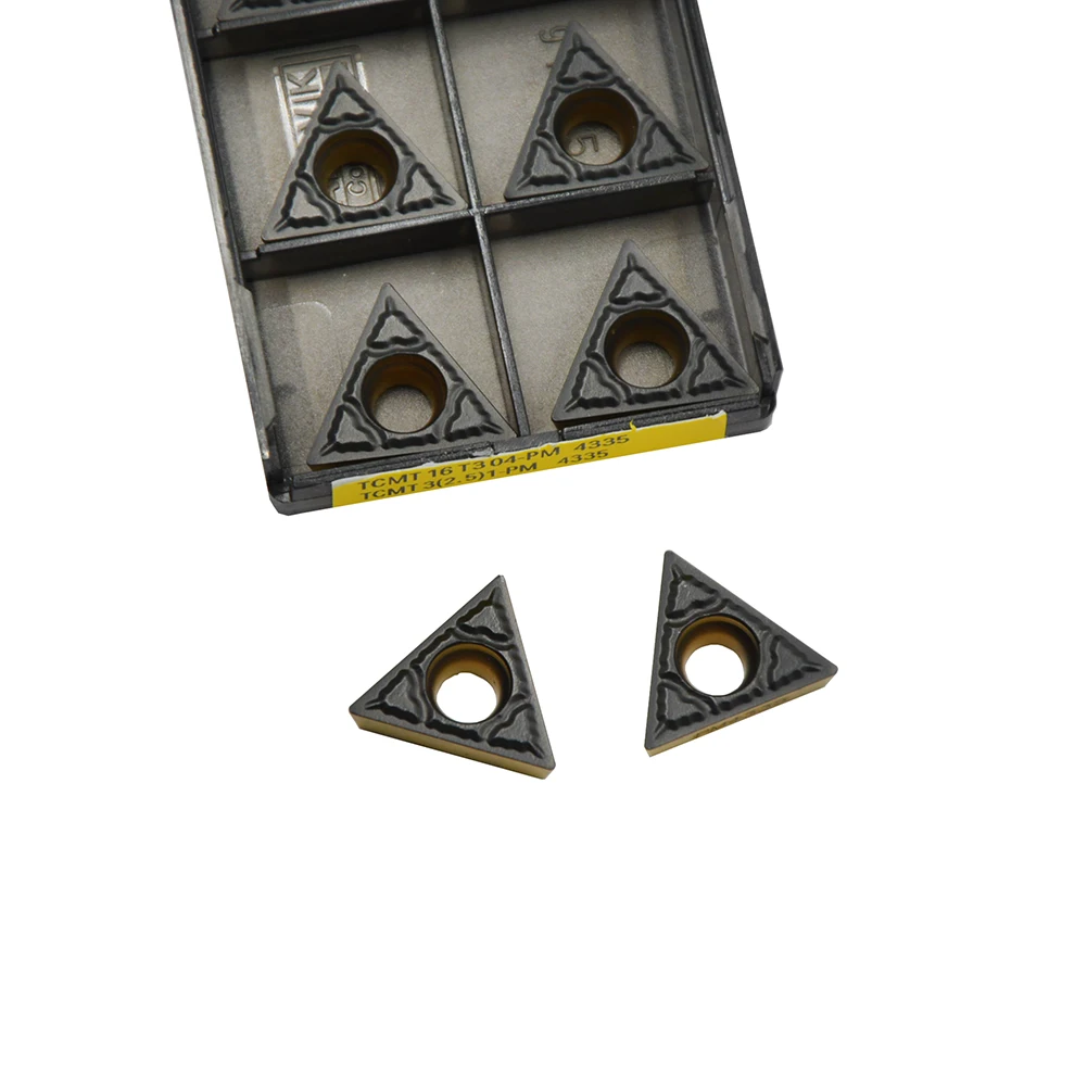 10pcs TCMT16T304-PM4335 Blades Carbide Turning Inserts Cutting Tools Boring Bar Holder Parts for CNC Lathe
10pcs TCMT16T304-PM4335 Blades Carbide Turning Inserts Cutting Tools Boring Bar Holder Parts for CNC Lathe