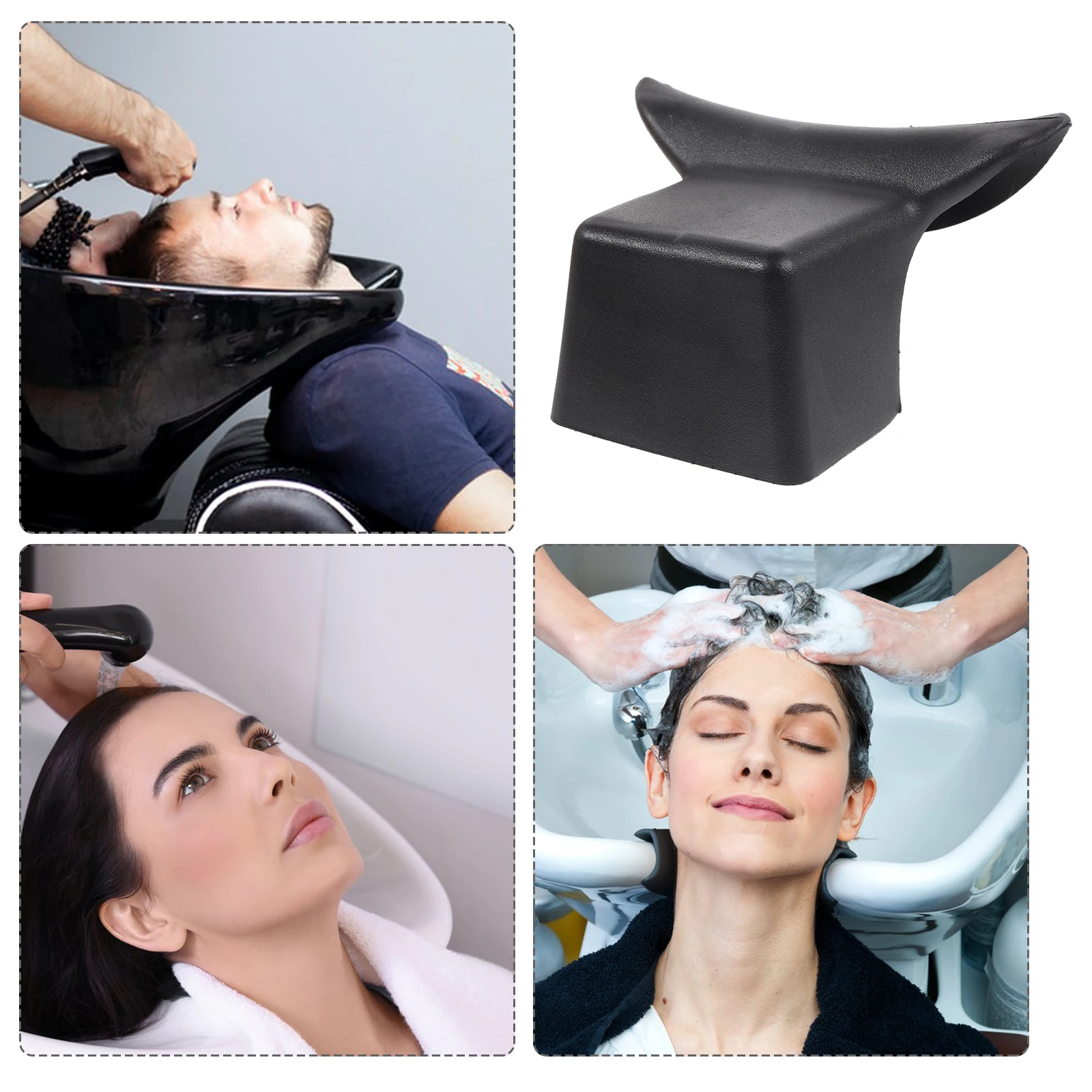 Shampoo Pillow Salon Bed Bath Tub Neck Rest Cushion Black Elder Hair Wash Spa Comfortable Reusable Durable Waterproof PVC Square
Shampoo Pillow Salon Bed Bath Tub Neck Rest Cushion Black Elder Hair Wash Spa Comfortable Reusable Durable Waterproof PVC Square