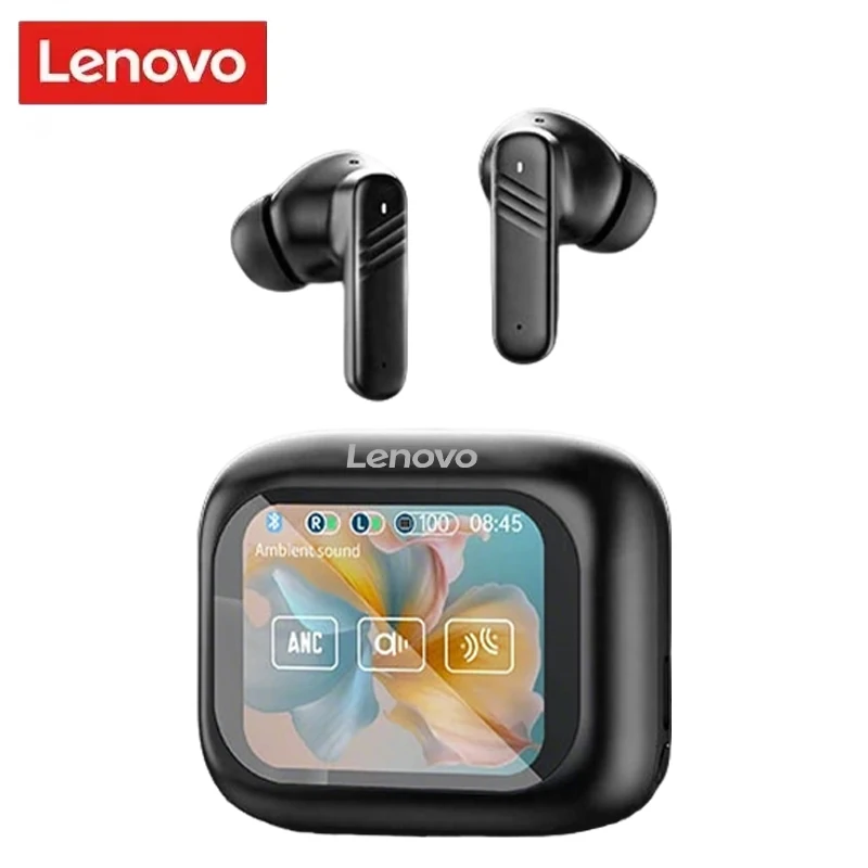 Наушники Lenovo V10 с сенсорным экраном, Bluetooth 5.4, шумоподавлением ANC, HiFi стерео, беспроводные внутриканальные наушники ENC с микрофоном
Наушники Lenovo V10 с сенсорным экраном, Bluetooth 5.4, шумоподавлением ANC, HiFi стерео, беспроводные внутриканальные наушники ENC с микрофоном