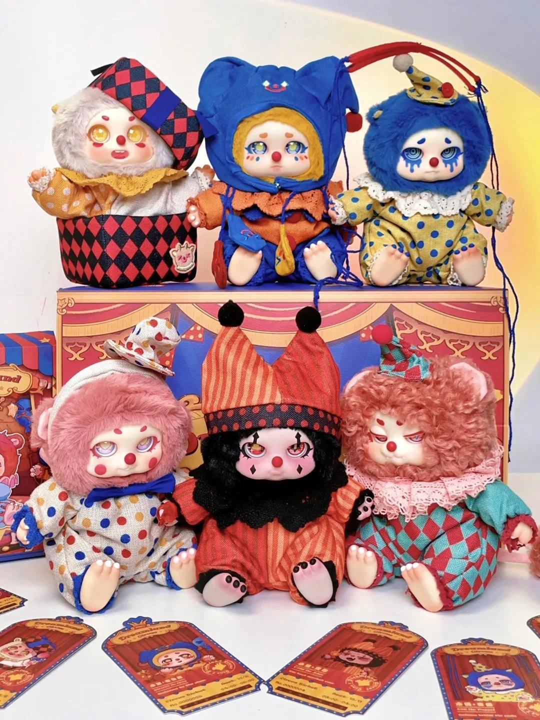 Timeshare Cino Dreamland Circus Series Blind Box Kawaii Plush Pendants Ornaments Cute Anime Figure Model Doll Girl Gift
Timeshare Cino Dreamland Circus Series Blind Box Kawaii Plush Pendants Ornaments Cute Anime Figure Model Doll Girl Gift