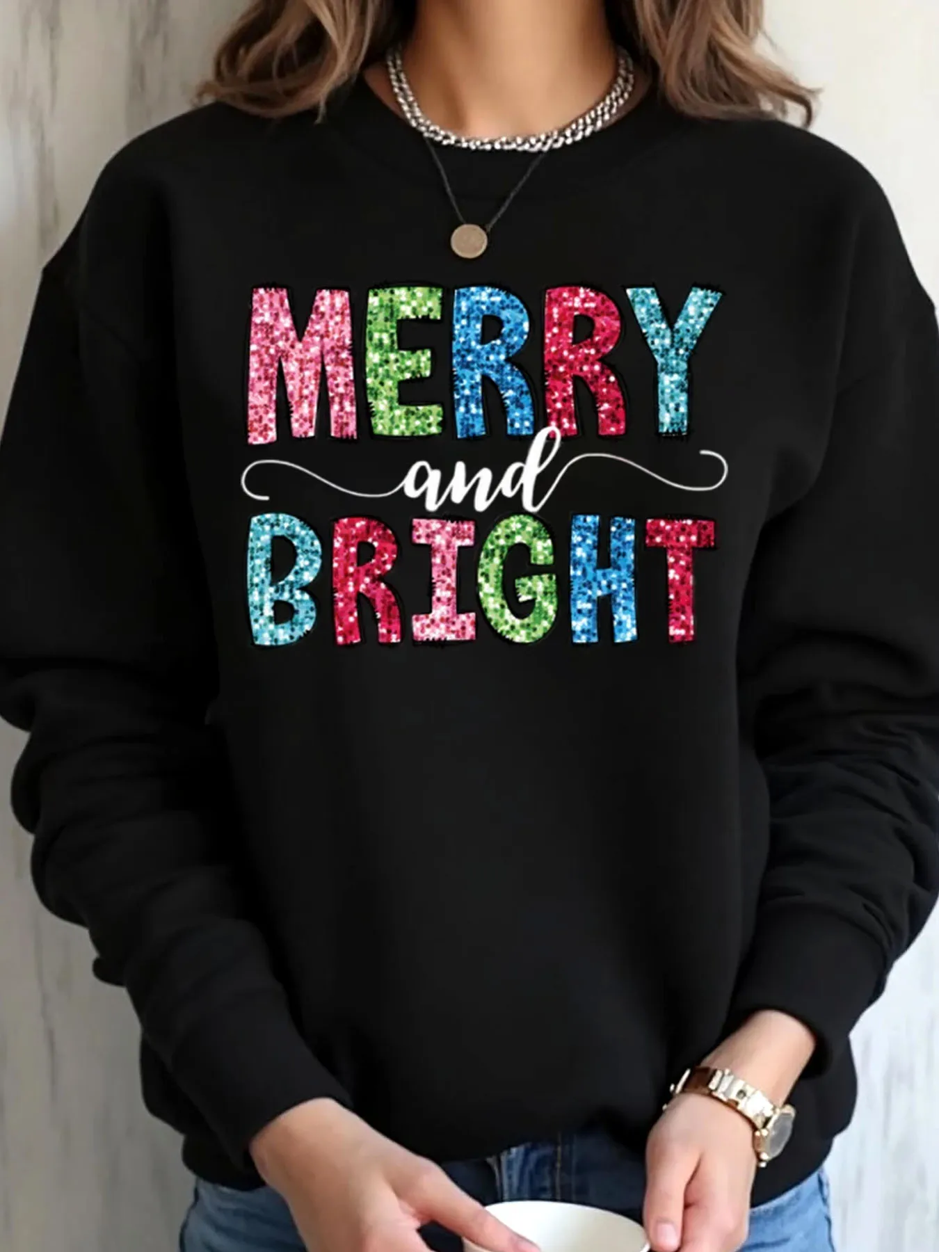 Женская толстовка большого размера с ярким цветочным принтом, рождественский наряд, верхняя одежда
Женская толстовка большого размера с ярким цветочным принтом, рождественский наряд, верхняя одежда