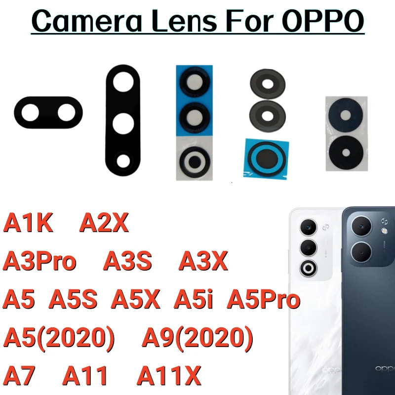 Rear Camera Glass Lens For OPPO A1K A2X A3Pro A3S A3X A5 A5S A5X A5i A5Pro A9 2020 A7 A11 A11X Rear Camera Safety Glass Lens
Rear Camera Glass Lens For OPPO A1K A2X A3Pro A3S A3X A5 A5S A5X A5i A5Pro A9 2020 A7 A11 A11X Rear Camera Safety Glass Lens