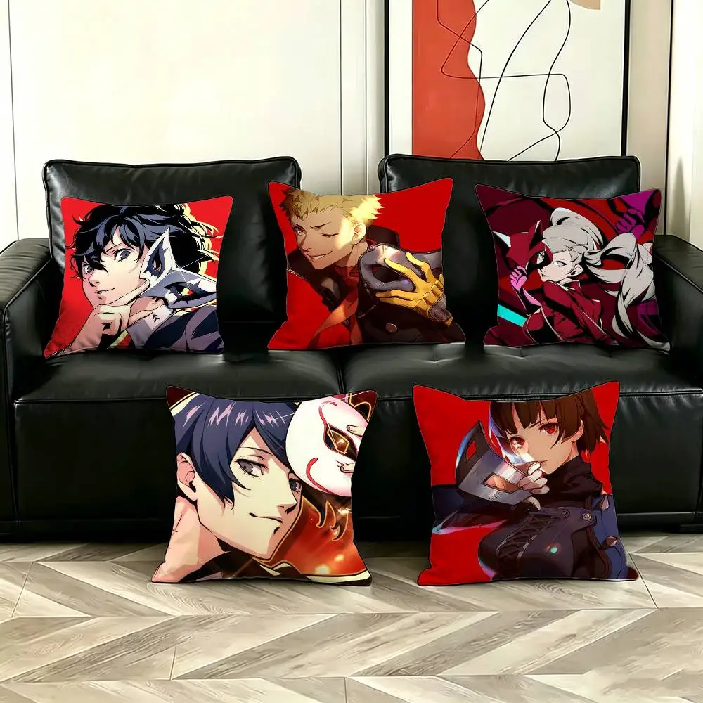 THE DAY B-BREAKERS P5 Ryuji Anne Yusuke Makoto Pillow Case Pattern Printed Pillowcase For Living Room Sofa Cushion Cover
THE DAY B-BREAKERS P5 Ryuji Anne Yusuke Makoto Pillow Case Pattern Printed Pillowcase For Living Room Sofa Cushion Cover