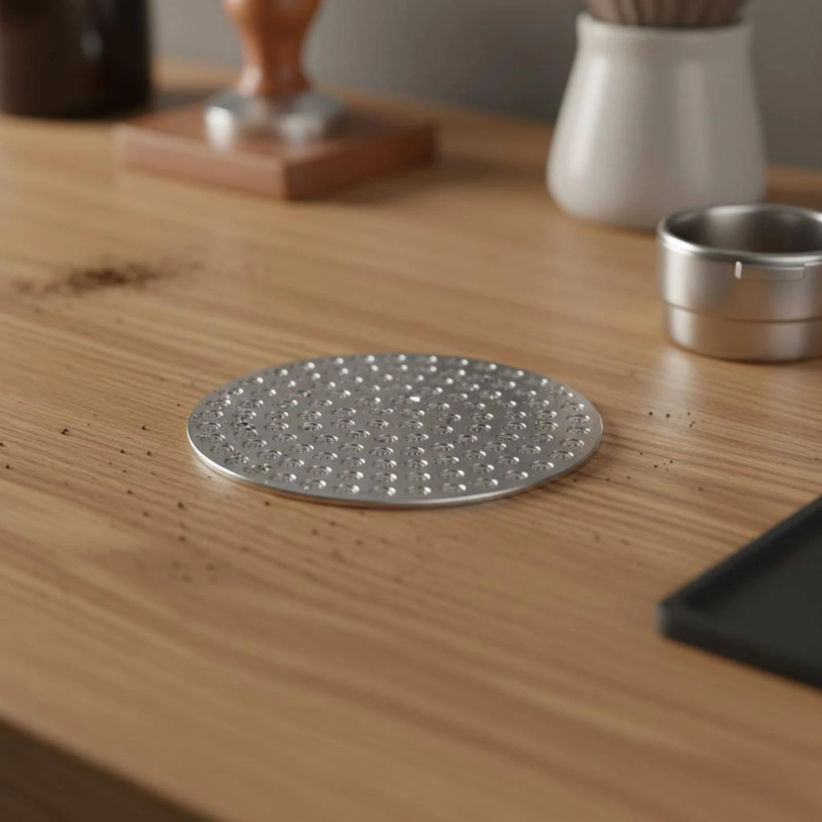 Espresso Puck Screen Uniform Extraction Portafilter Contact Screen 304 Stainless Steel Reusable for Baristas, Home Kitchen
Espresso Puck Screen Uniform Extraction Portafilter Contact Screen 304 Stainless Steel Reusable for Baristas, Home Kitchen