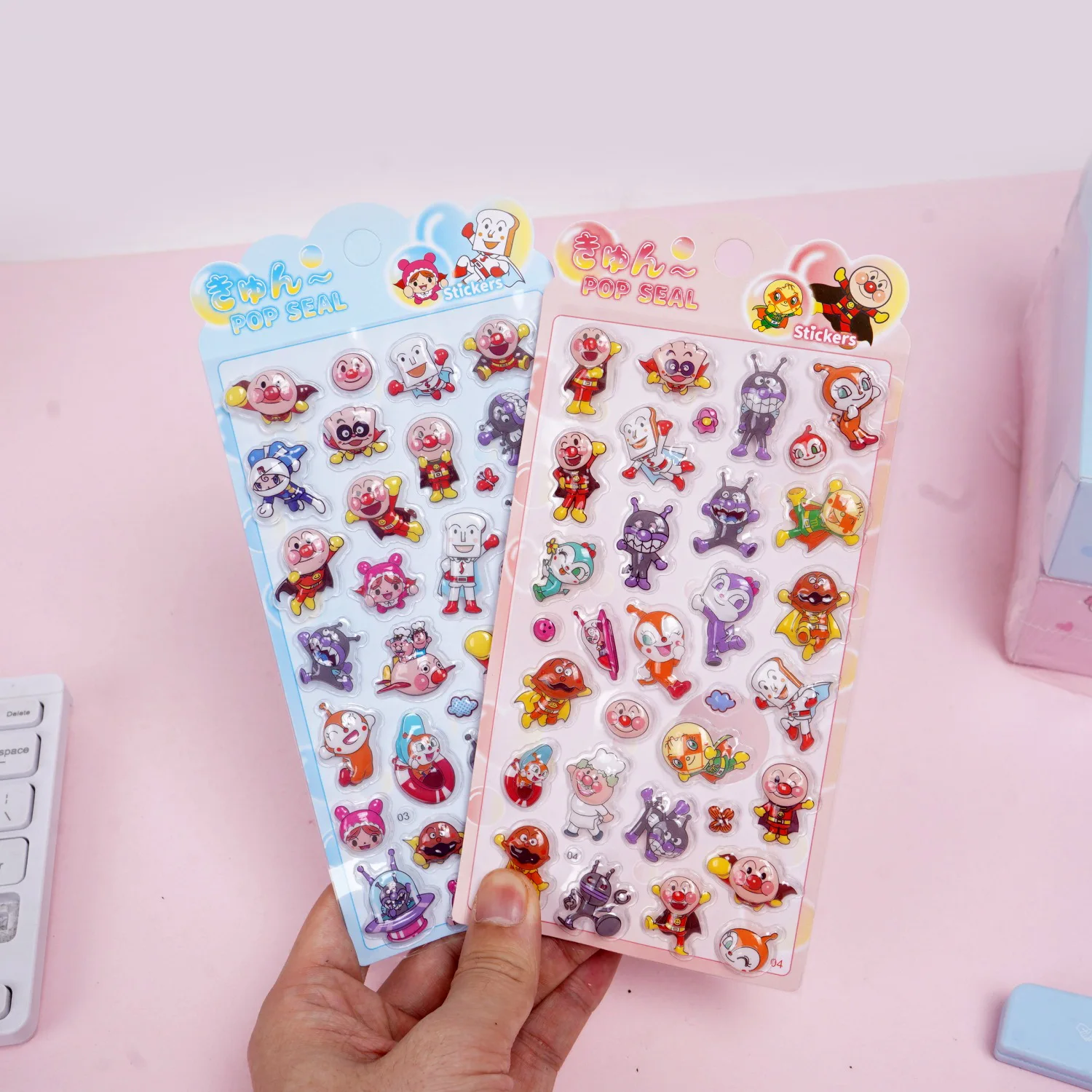 10pcs for Anpanman Stickers 3D Crystal Stereo Cartoon Anime Phone Case Decorative Stickers Stylish Transparent Stickers Gift
10pcs for Anpanman Stickers 3D Crystal Stereo Cartoon Anime Phone Case Decorative Stickers Stylish Transparent Stickers Gift