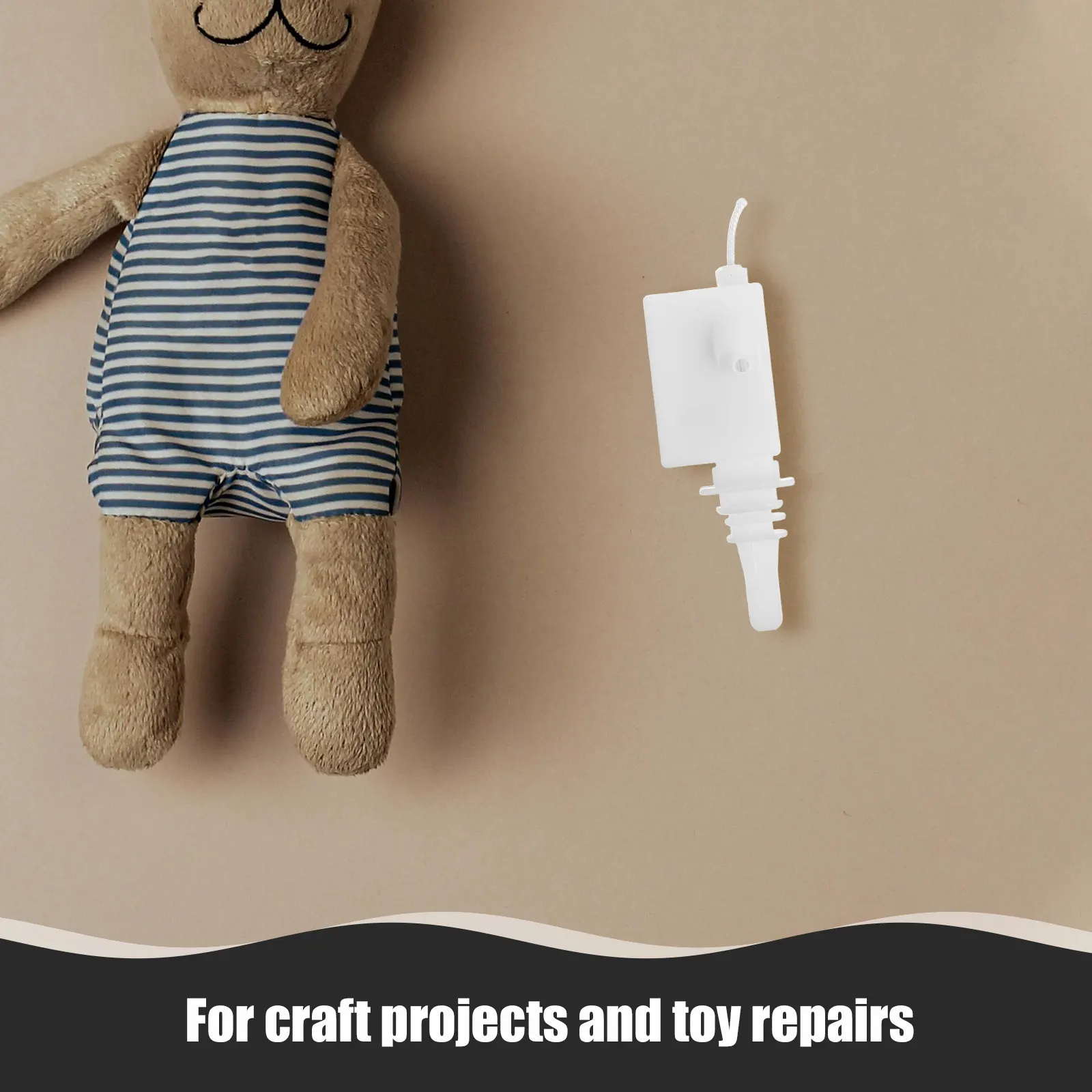 2Pcs Mini Vibration Motor Tail Wagging DIY Craft Accessory Portable Easy for Interactive Entertainment Repair