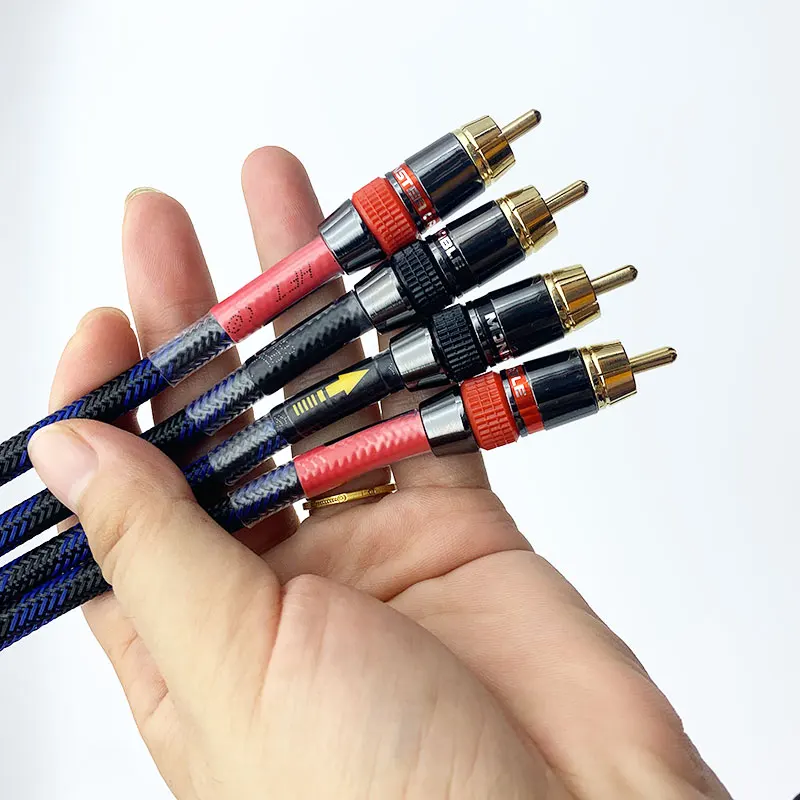 HIFI RCA-кабель HiFi с независимым экранированием основной сердечника аудиокабель rca-rca аудиокабель 6N OFC аудиокабель
HIFI RCA-кабель HiFi с независимым экранированием основной сердечника аудиокабель rca-rca аудиокабель 6N OFC аудиокабель
