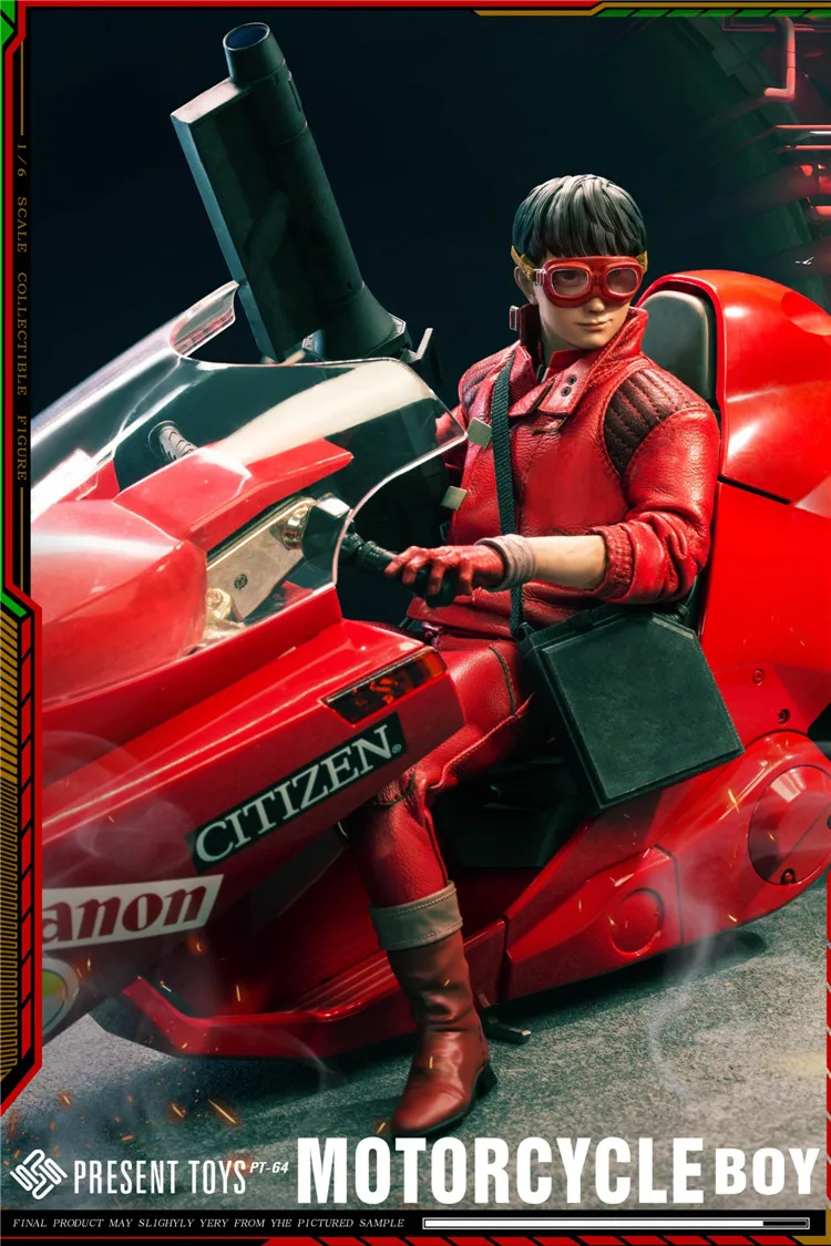 В наличии PRESENT TOYS PT-sp64 масштаб 1/6, Akira, красивый молодой мотоцикл для мальчиков, полный набор для 6 дюймов, экшн-фигурки, модель игрушки
В наличии PRESENT TOYS PT-sp64 масштаб 1/6, Akira, красивый молодой мотоцикл для мальчиков, полный набор для 6 дюймов, экшн-фигурки, модель игрушки