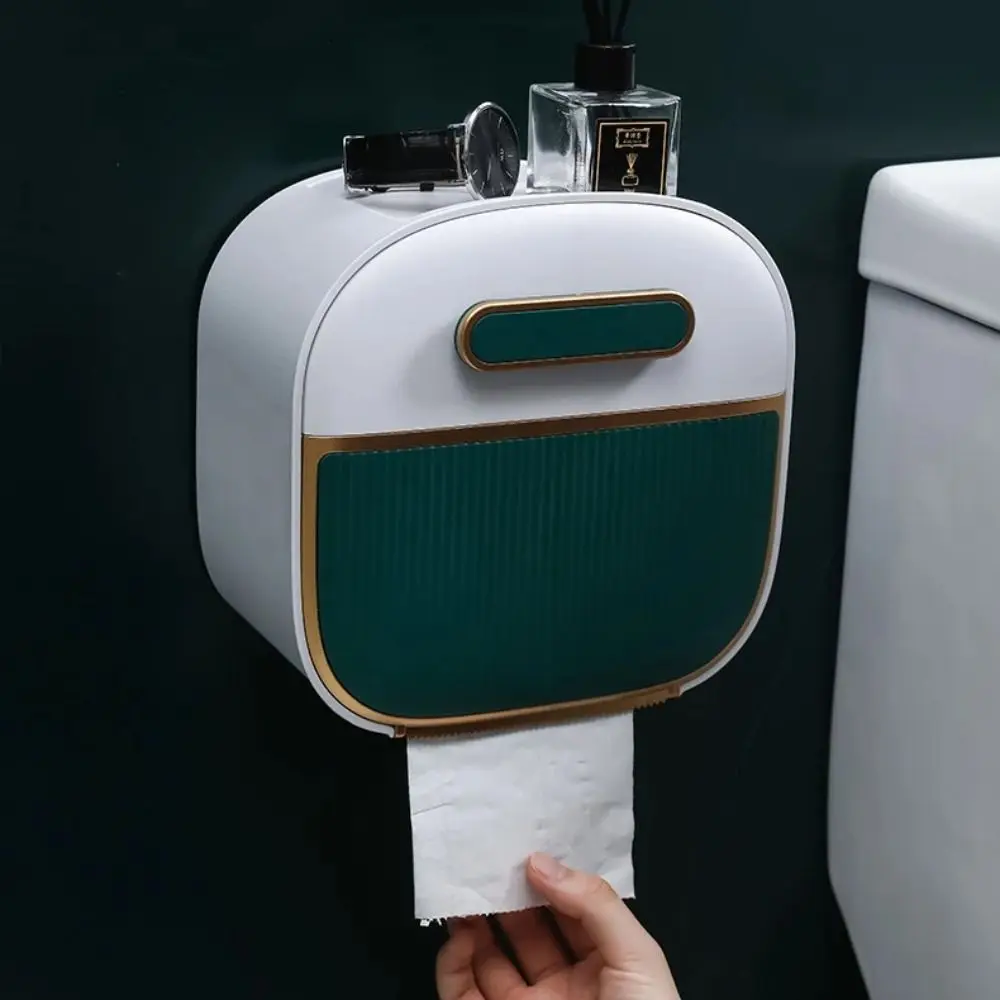 Waterproof Paper Towel Holder Multi-function Tear Resistant Tissue Storage Case Smooth Surface Space-saving
Waterproof Paper Towel Holder Multi-function Tear Resistant Tissue Storage Case Smooth Surface Space-saving