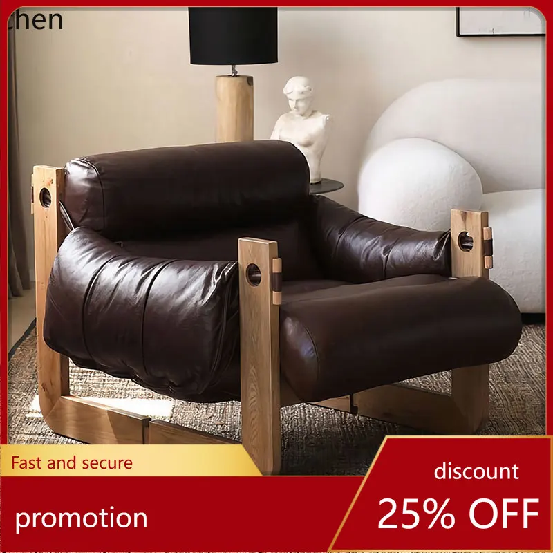 Кресло-софа ZML из массива дерева, кожаное, для дома, отдыха, спальни
Кресло-софа ZML из массива дерева, кожаное, для дома, отдыха, спальни