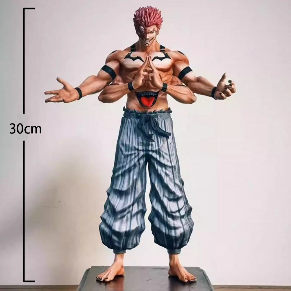 Anime JJK Figure Ryomen Sukuna Statue Model Standing Pose PVC Collectible Toy Desktop Ornament Car Decorations Kids Gift 30cm
Anime JJK Figure Ryomen Sukuna Statue Model Standing Pose PVC Collectible Toy Desktop Ornament Car Decorations Kids Gift 30cm