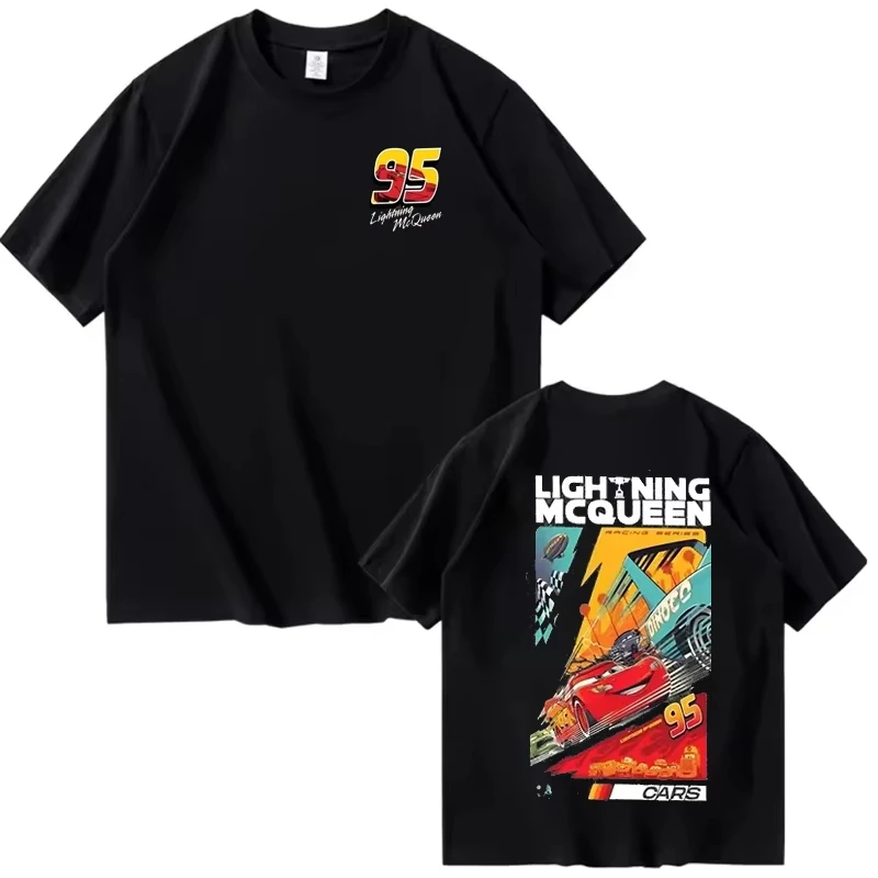 Graphic T-Shirt Lightning McQueen Cars 95 Hip Hop Vintage T-Shirt Harajuku Streetwear Cotton Summer Top T-Shirt Men Women Tee
Graphic T-Shirt Lightning McQueen Cars 95 Hip Hop Vintage T-Shirt Harajuku Streetwear Cotton Summer Top T-Shirt Men Women Tee