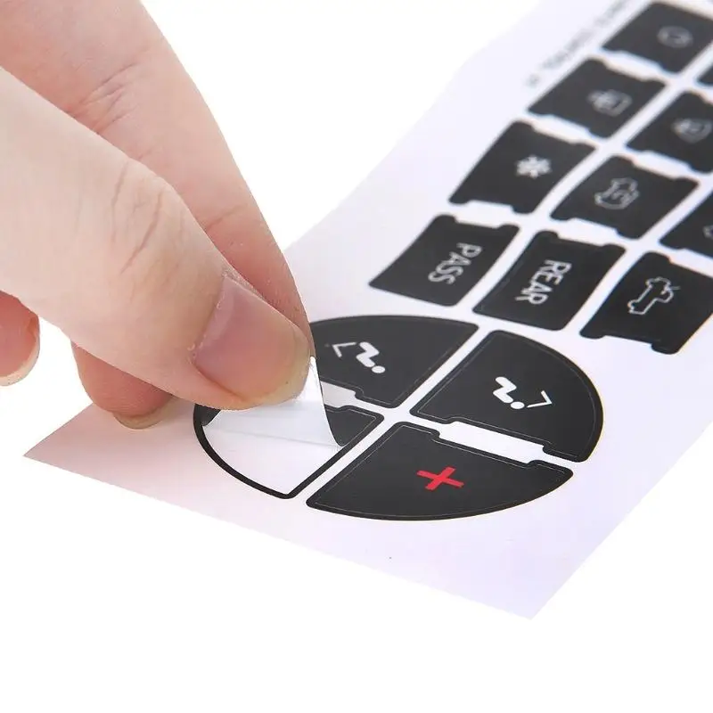 Practical Replacement Decal Button Sticker Climate Control Dash Repair Kit Car Interior Button Repair Stickers
Practical Replacement Decal Button Sticker Climate Control Dash Repair Kit Car Interior Button Repair Stickers