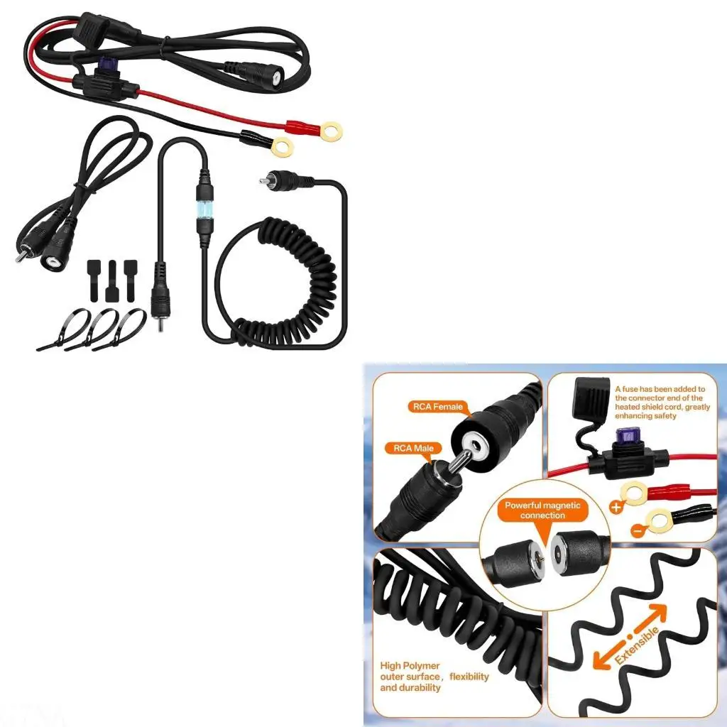 G7NA Heated Cord RCAs Helmet Heating Cord Ensures Efficient Warmth For Riders
G7NA Heated Cord RCAs Helmet Heating Cord Ensures Efficient Warmth For Riders