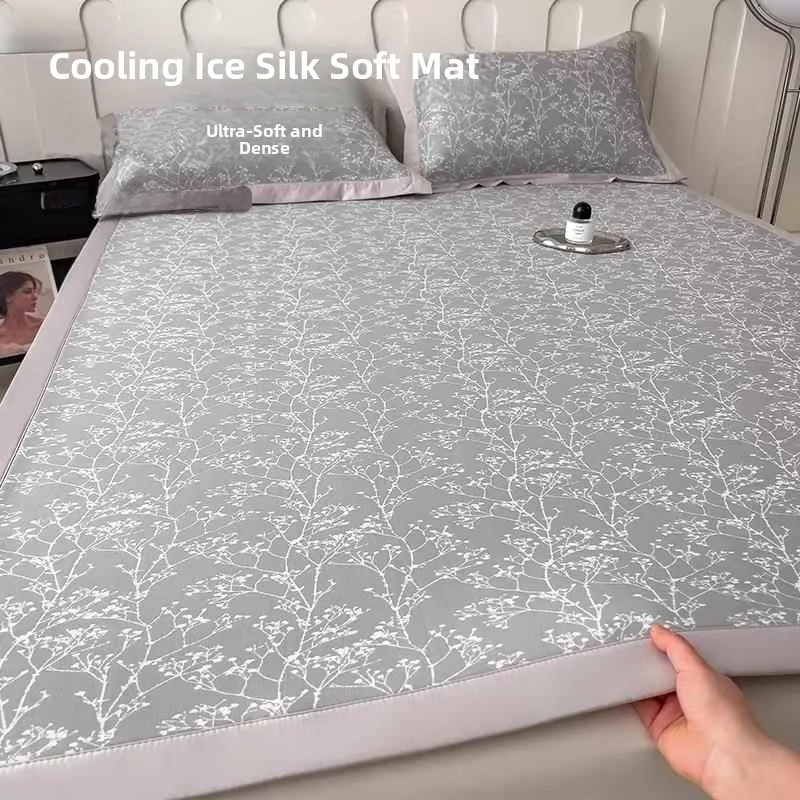 Ice Silk Cooling Mat Air Conditioner Soft Pad Temperature Control Breathable Washable Single Student Dormitory Bamboo Mat Kit
Ice Silk Cooling Mat Air Conditioner Soft Pad Temperature Control Breathable Washable Single Student Dormitory Bamboo Mat Kit