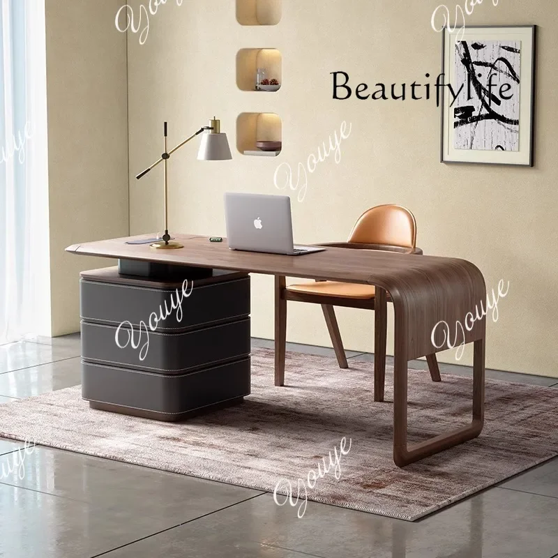 Q Q Q XS Writing Table Italian Minimalist Desk Designer Home Desk Premium Walnut Saddle Leather
Q Q Q XS Writing Table Italian Minimalist Desk Designer Home Desk Premium Walnut Saddle Leather