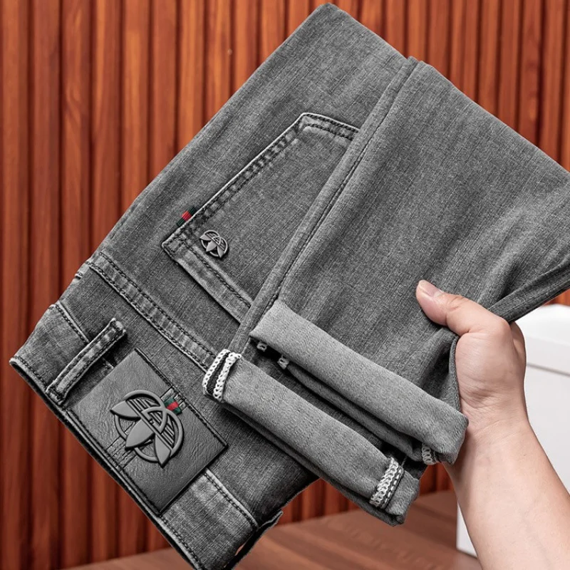 Summer New 2024 Jeans Men's Affordable Luxury Fashion High-End Quality Slim-Fitting Small Straight Stretch All-Matching Skinny P
Summer New 2024 Jeans Men's Affordable Luxury Fashion High-End Quality Slim-Fitting Small Straight Stretch All-Matching Skinny P