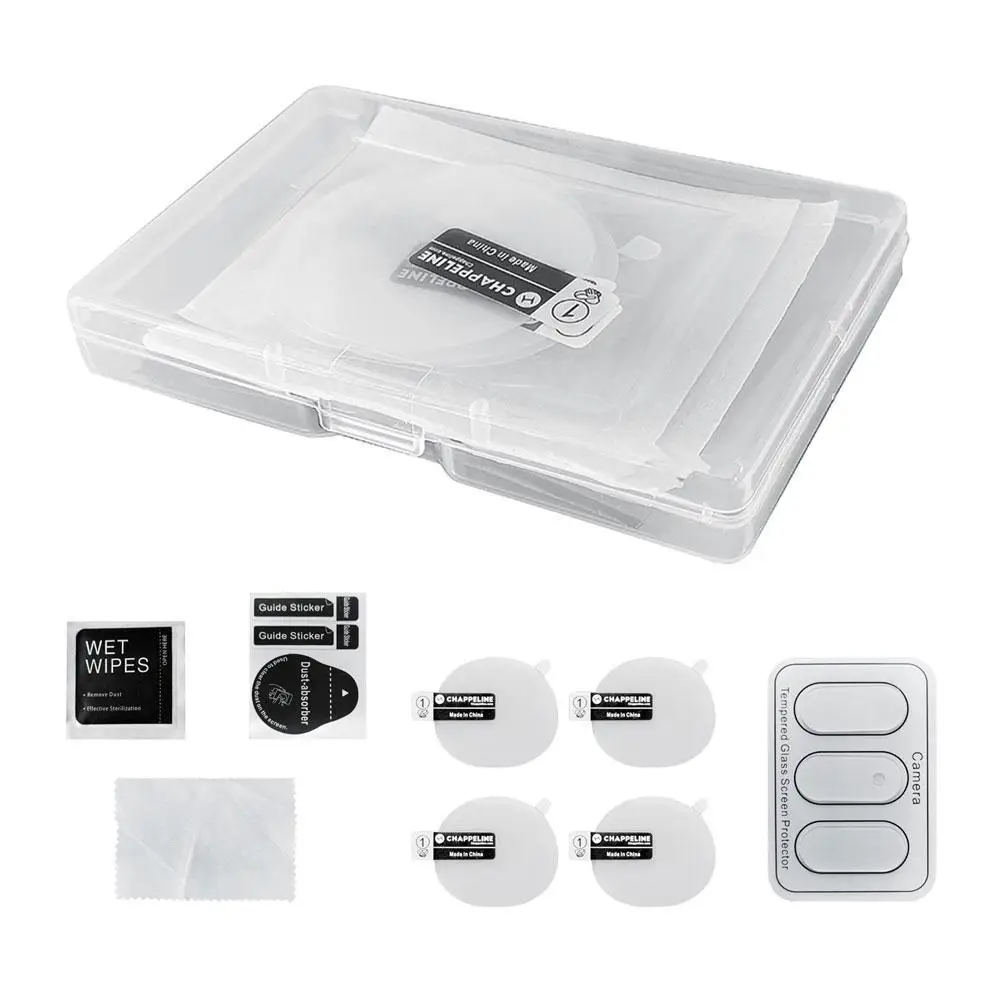 1 Set Tempered Glass For Meta Quest 3 VR Lens Protector HD Clear Anti-scratch Protective Film For Meta Quest3 Accessories
1 Set Tempered Glass For Meta Quest 3 VR Lens Protector HD Clear Anti-scratch Protective Film For Meta Quest3 Accessories
