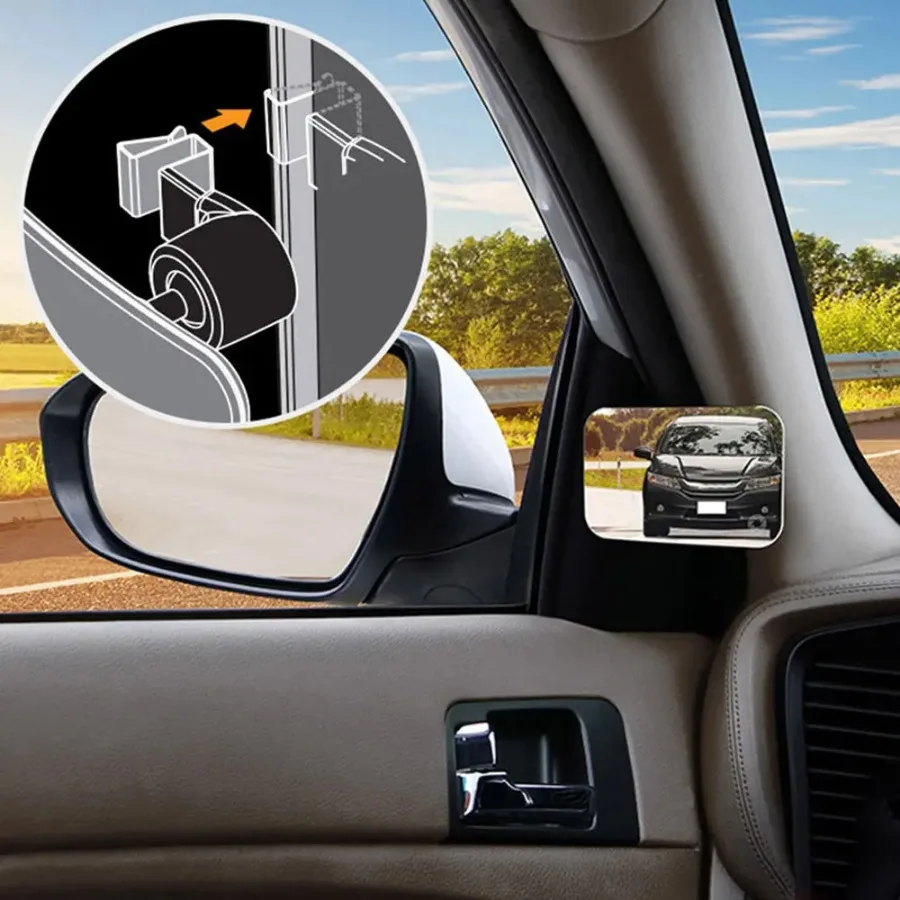 Car Rearview Mirror Parking Auxiliary Tool 360 Degree Adjustable Car Mirror Convex Blind Spot Mirror Wide Angle Car Accessories
Car Rearview Mirror Parking Auxiliary Tool 360 Degree Adjustable Car Mirror Convex Blind Spot Mirror Wide Angle Car Accessories