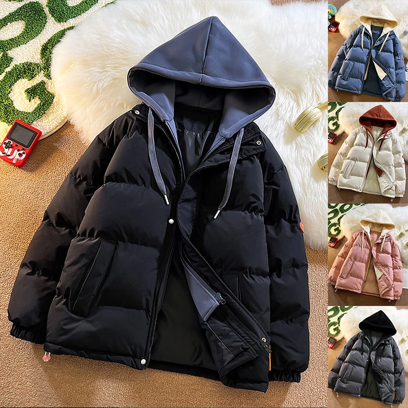 Мужская зимняя утепленная хлопковая куртка с капюшоном, однотонная, приталенная, модная, городская, повседневная, из шелкового хлопка, стандартная модель
Мужская зимняя утепленная хлопковая куртка с капюшоном, однотонная, приталенная, модная, городская, повседневная, из шелкового хлопка, стандартная модель