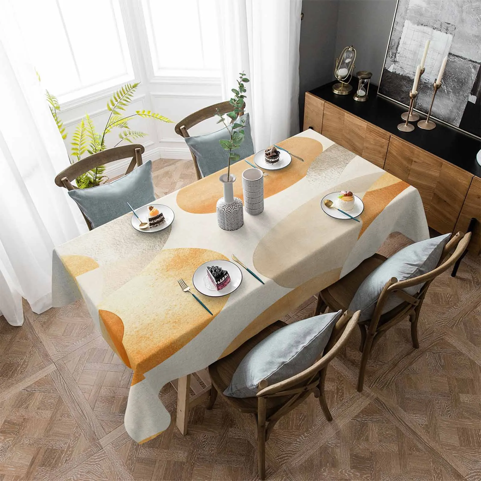 Minimalist Bohemian Art Table Cloth Waterproof Dining Tablecloth for Kitchen Decorative Coffee Cuisine Party Table Cover
Minimalist Bohemian Art Table Cloth Waterproof Dining Tablecloth for Kitchen Decorative Coffee Cuisine Party Table Cover