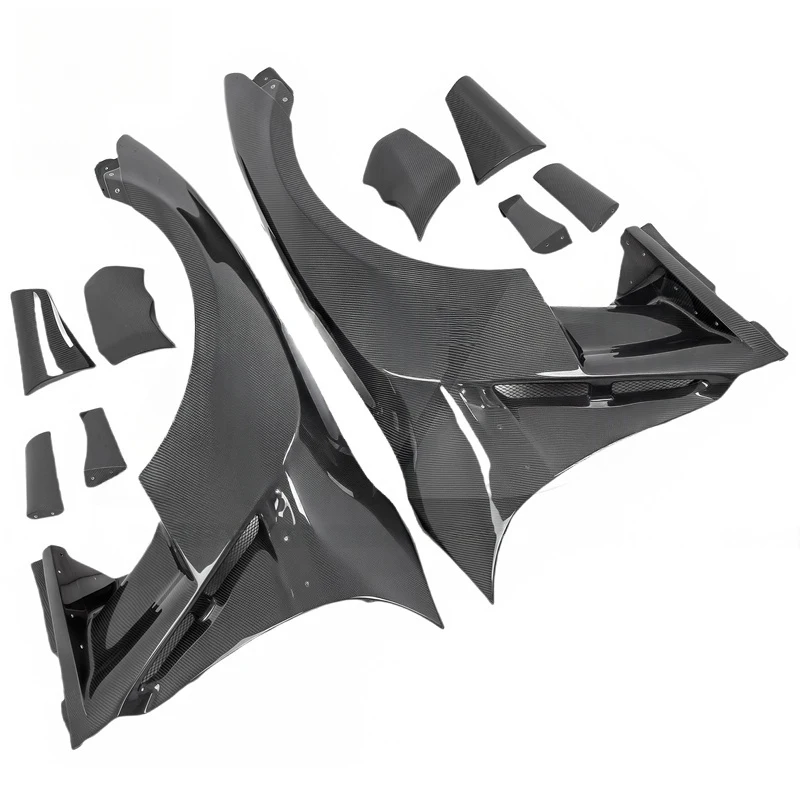 For the Nissan GTR R35 2017-2024 Vrs Wide Style Carbon Fiber Front Fender with Fin
For the Nissan GTR R35 2017-2024 Vrs Wide Style Carbon Fiber Front Fender with Fin