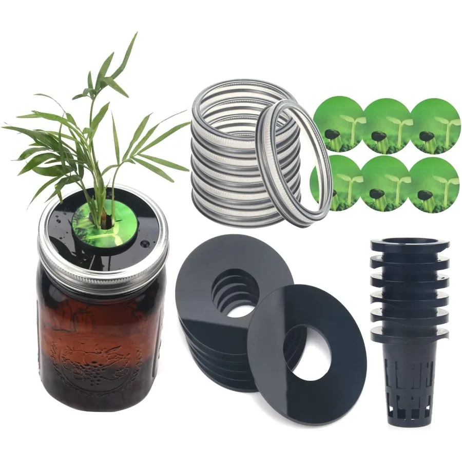 Крышка Kratky с широким горлышком, крышка для гикника Kratky Mason Jar Lid Urban Aquaculture Kratky Lid Insert с городскими капсулами для аквакультуры Iludes 6,
Крышка Kratky с широким горлышком, крышка для гикника Kratky Mason Jar Lid Urban Aquaculture Kratky Lid Insert с городскими капсулами для аквакультуры Iludes 6,