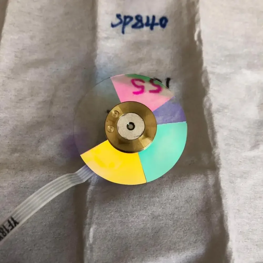 Replacement Original Projector Color Wheel for -BENQ SP840 Projector Color Wheel And other models of projectors
Replacement Original Projector Color Wheel for -BENQ SP840 Projector Color Wheel And other models of projectors