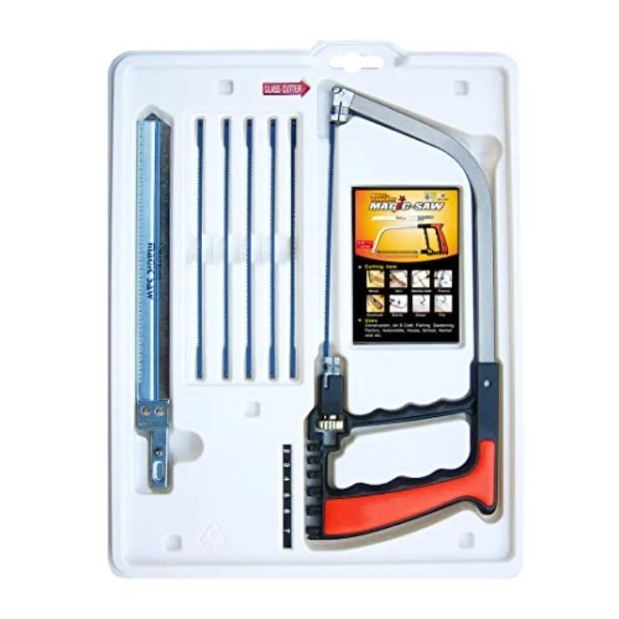 Magic Saw Universal Hand Saw Kit Toolbox of Multi Blades Set Works As Hacksaw Coping Bow Jab Rip Pruning Chain Handsaws A Cutte
Magic Saw Universal Hand Saw Kit Toolbox of Multi Blades Set Works As Hacksaw Coping Bow Jab Rip Pruning Chain Handsaws A Cutte