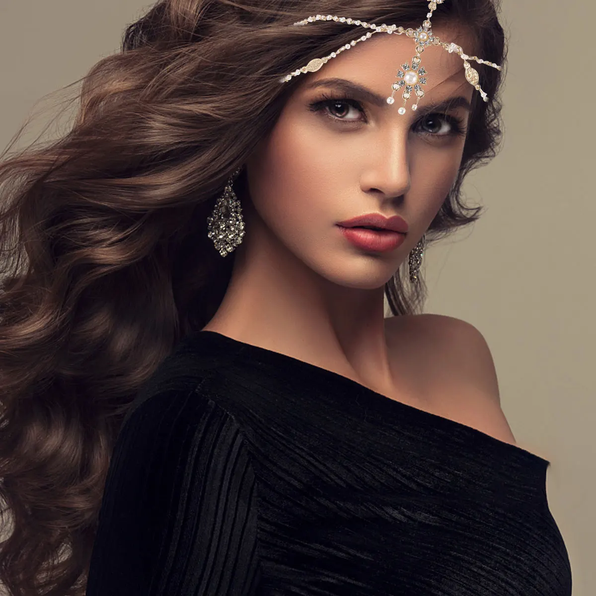 Pearl Headband Ball Headpiece Chain Headdress Wedding Golden Hair Nickel-free Plating Tassel Headwear Flower Charming
Pearl Headband Ball Headpiece Chain Headdress Wedding Golden Hair Nickel-free Plating Tassel Headwear Flower Charming