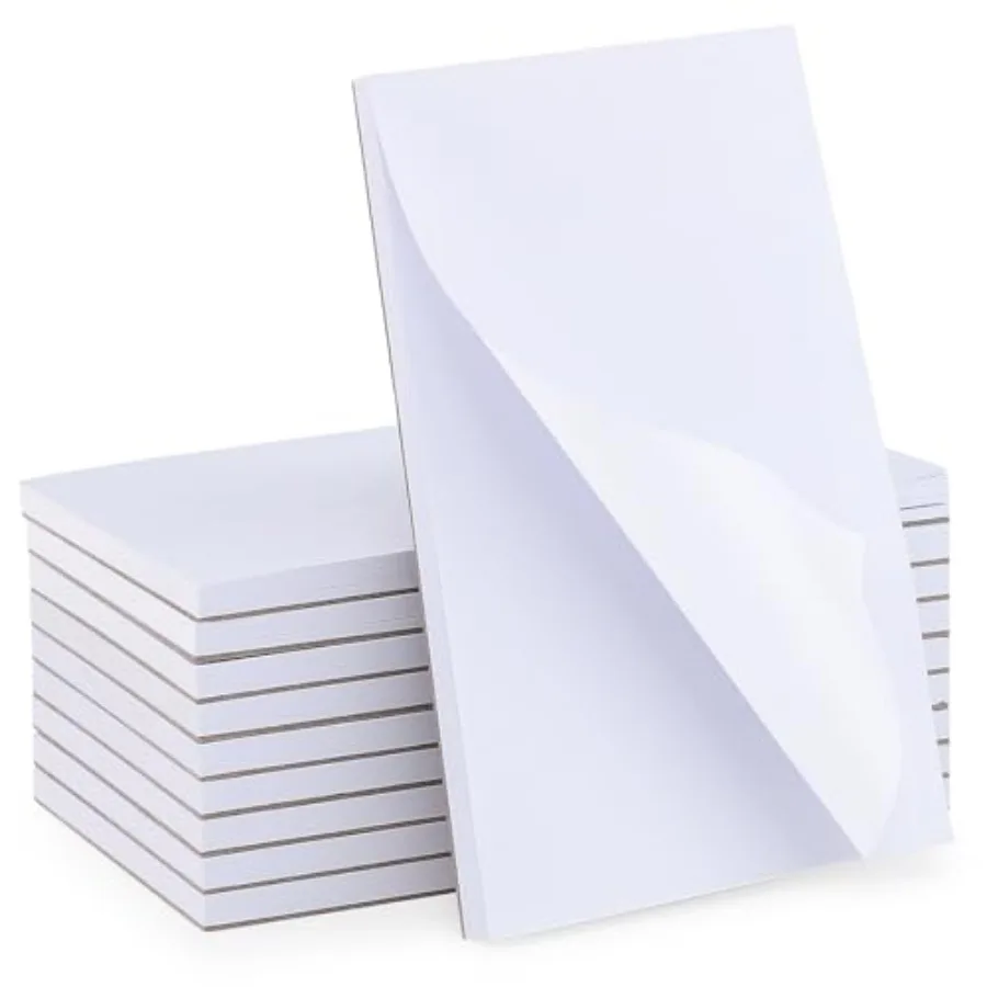 10 Pack Note Pads, Writing Pads Scratch Pad 50 Sheets per Pad Small Memo Pad Server Notepad Blank Notepads for Nurse Gifts Offi
10 Pack Note Pads, Writing Pads Scratch Pad 50 Sheets per Pad Small Memo Pad Server Notepad Blank Notepads for Nurse Gifts Offi