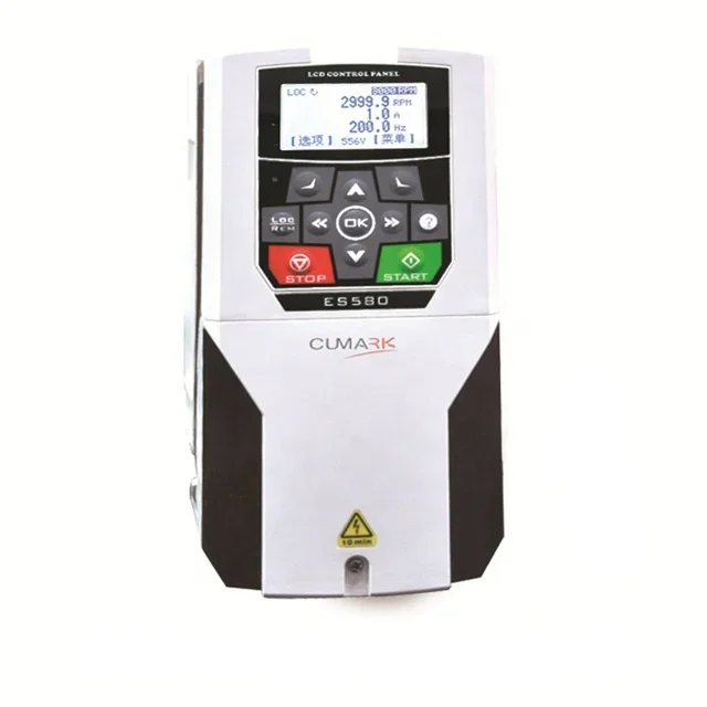 Инвертор переменного тока Cumark ES580 с регулируемой частотой 5,5 кВт, VFD 5,5 кВт с Profibus Modbus CANopen Profinet EthCAT опционально
Инвертор переменного тока Cumark ES580 с регулируемой частотой 5,5 кВт, VFD 5,5 кВт с Profibus Modbus CANopen Profinet EthCAT опционально