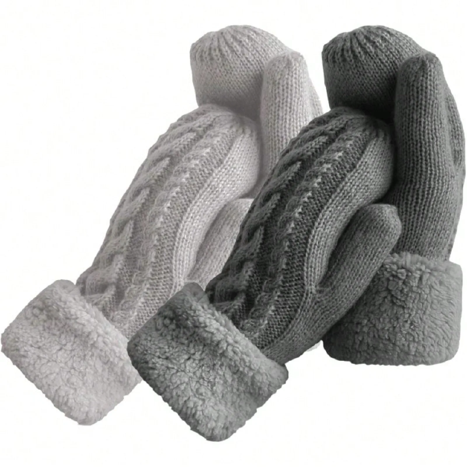 Women's Winter Gloves Warm Lining - Cozy Wool Knit Thick Gloves Mittens
Women's Winter Gloves Warm Lining - Cozy Wool Knit Thick Gloves Mittens