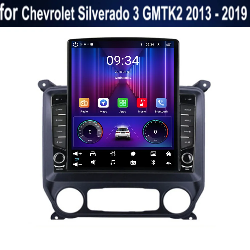 Автомобильный радиоприемник Carplay для Chevrolet Silverado 3 GMTK2 2013–202 навигация GPS Android14 авто экран стерео без 2din DVD 5G Wi-Fi BT
Автомобильный радиоприемник Carplay для Chevrolet Silverado 3 GMTK2 2013–202 навигация GPS Android14 авто экран стерео без 2din DVD 5G Wi-Fi BT